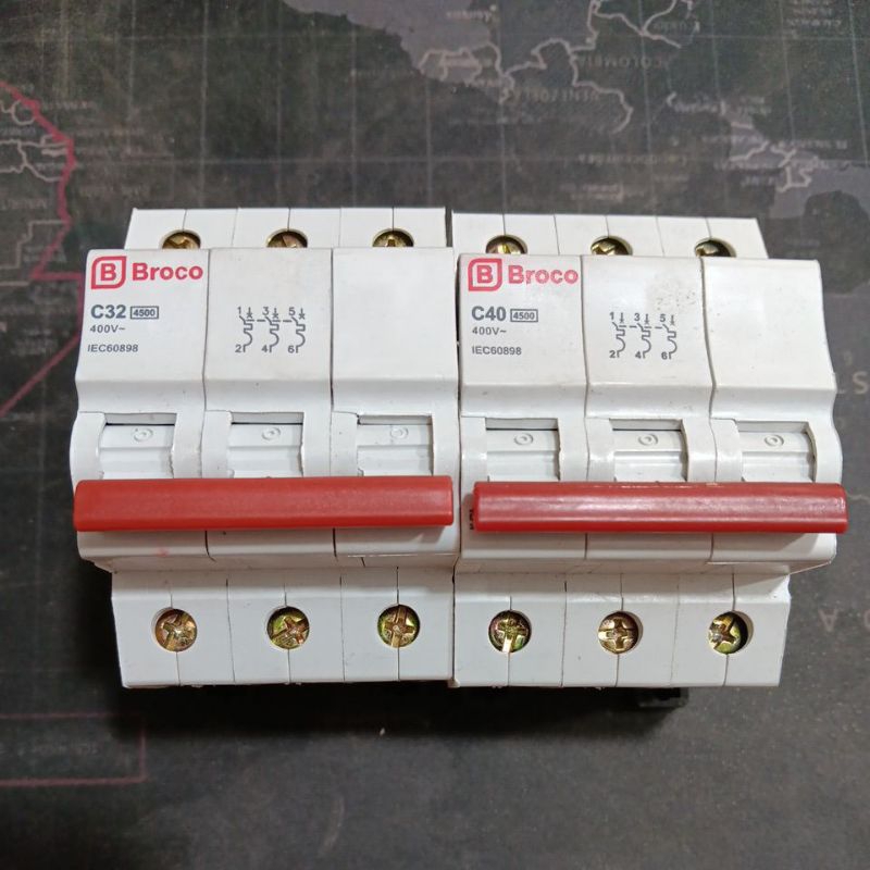Broco MCB 3 Phase 32A dan 40A