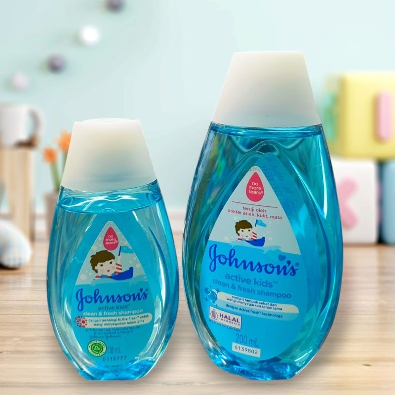 johnsons shampo activfresh kids