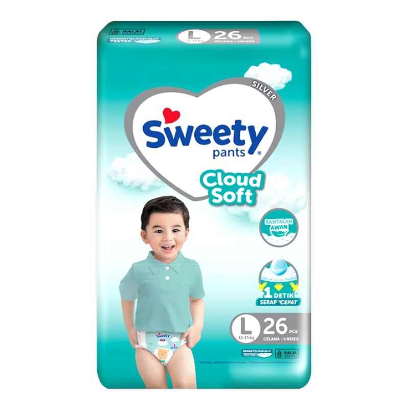 Sweety Silver Pants L 26