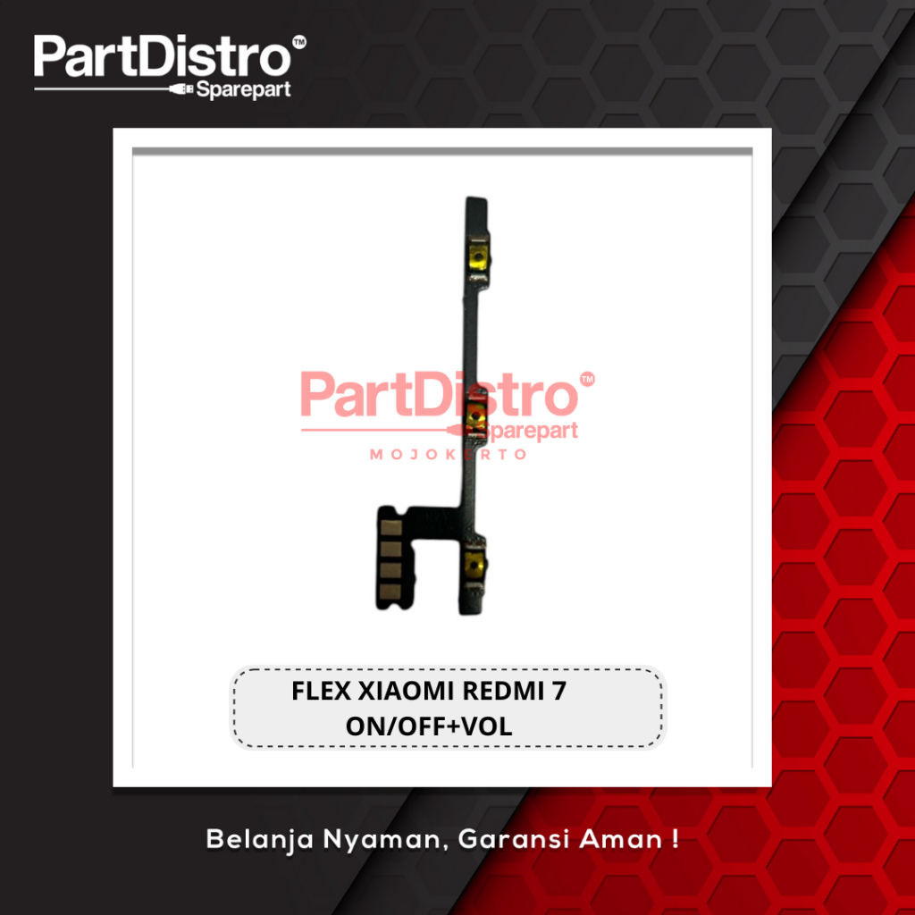 FLEX XIAOMI REDMI 7 ON/OFF+VOL