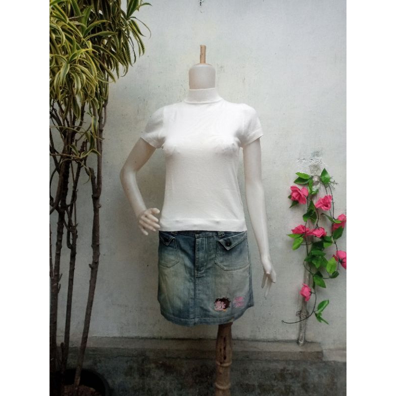 turtleneck knitt blouse