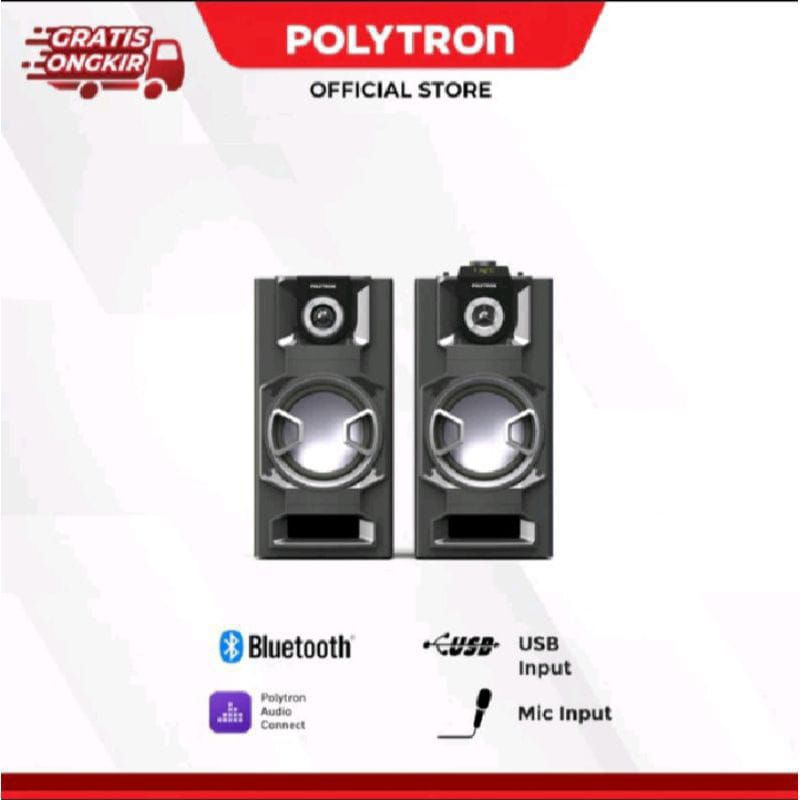 POLYTRON Speaker Aktif Bluetooth PAS-8E12