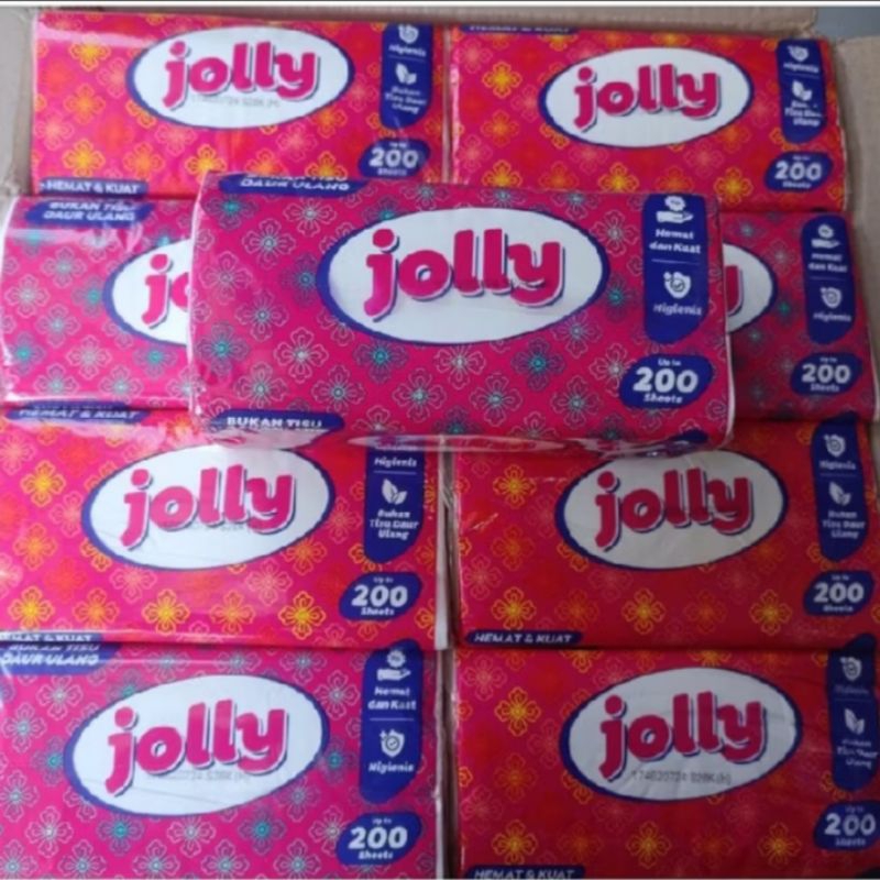 Tisu Jolly isi 200 Sheets