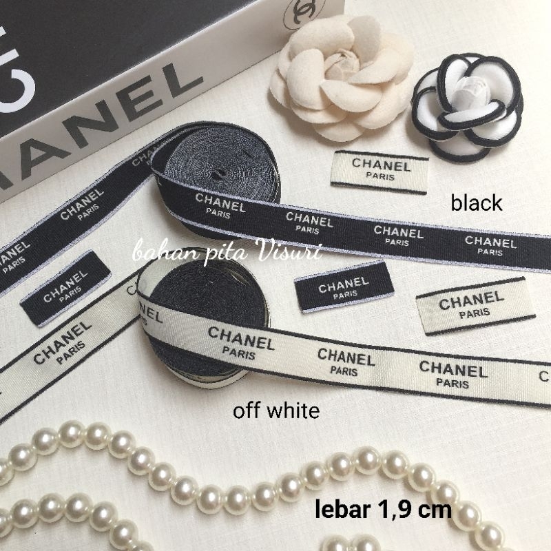Label Kain Chanel 1,9 cm (10pc)