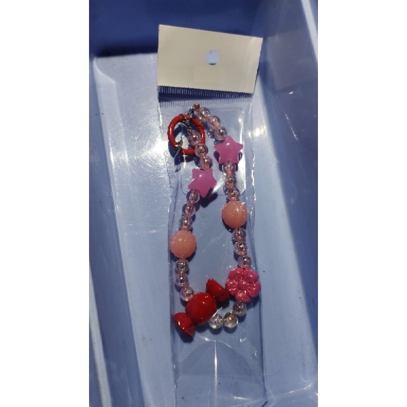 strap hp lucu merah custom