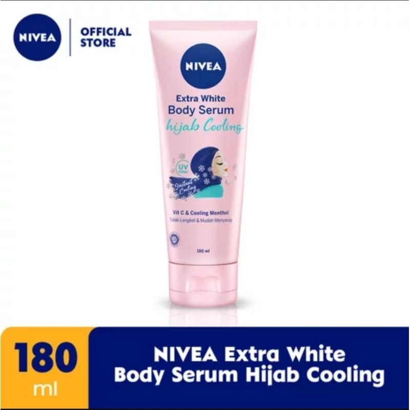 NIVEA extra bright body serum hijab cooling