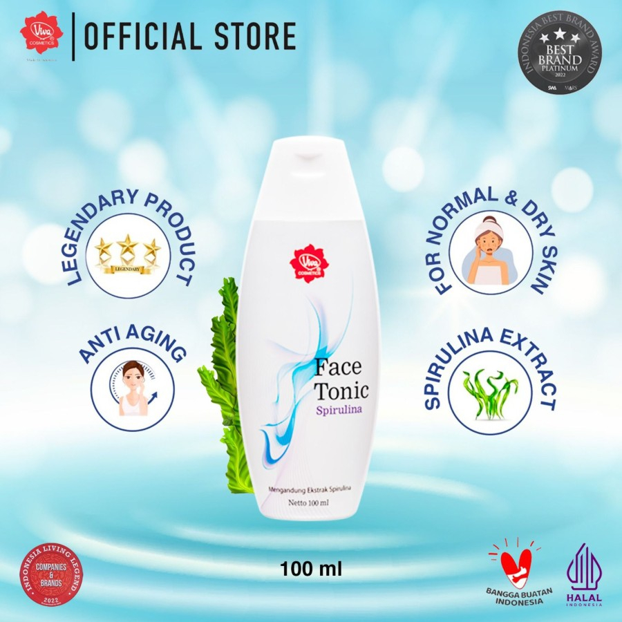 Viva Face Tonic Spirulina | 100ml