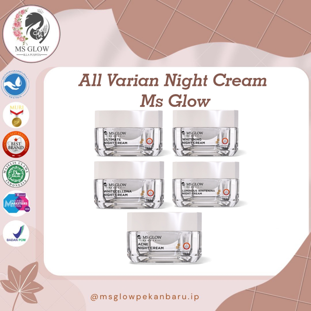 Night Cream Ms Glow