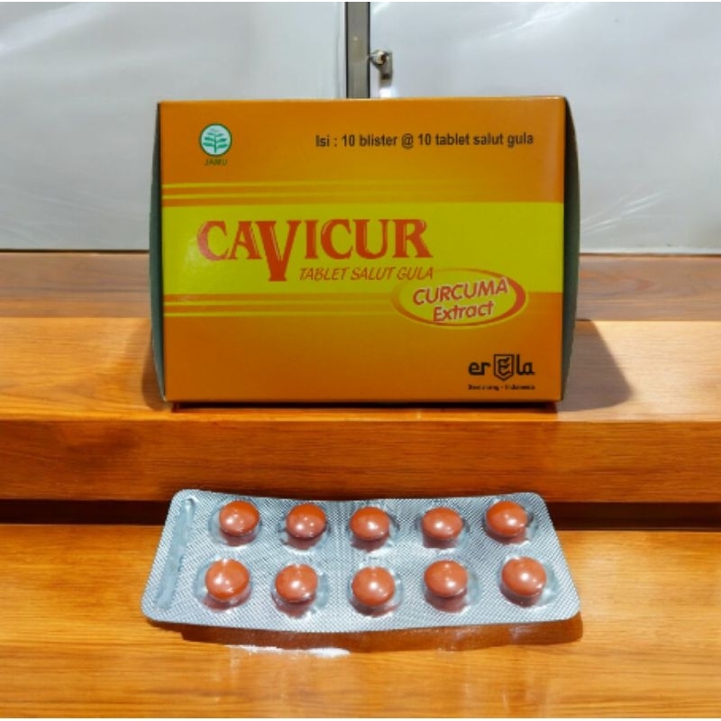 CAVICUR TABLET/CURCUMA EXTRAC 10s