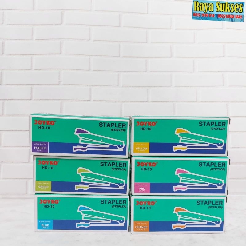 Hacter Joyko HD-10/Stapler No.10/ Staples Joyko