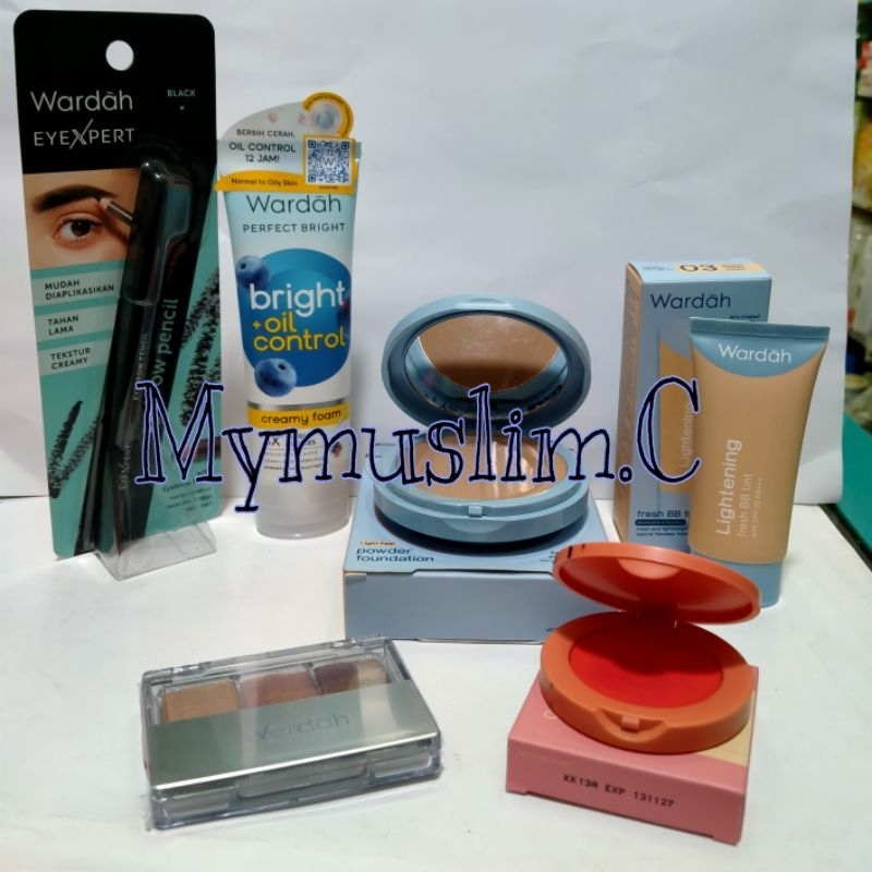 Cod Wardah Makeup 6in1 Murah