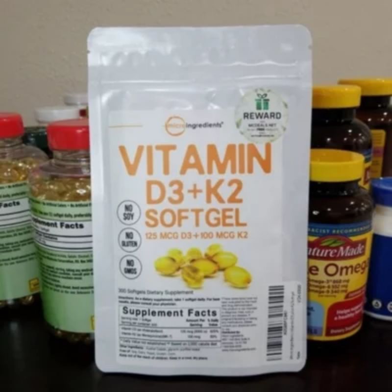 Microingredient D3 + K2 asli original import