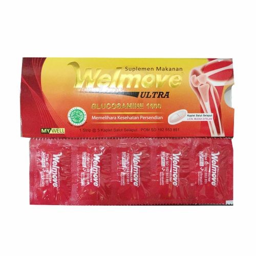 Welmove Suplemen Sendi Per Strip isi 5 Tablet