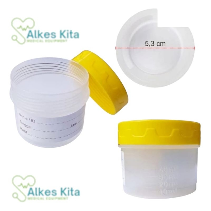 Pot Sputum // Pot Dahak // Pot Urine // Sample Container