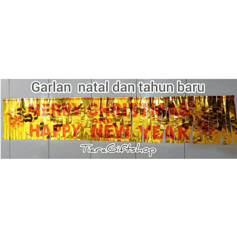 banner tulisan natal
