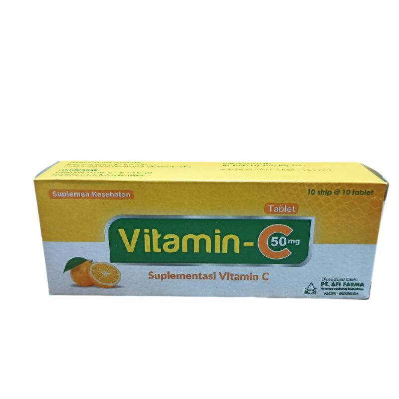vitamin C 50mg - box