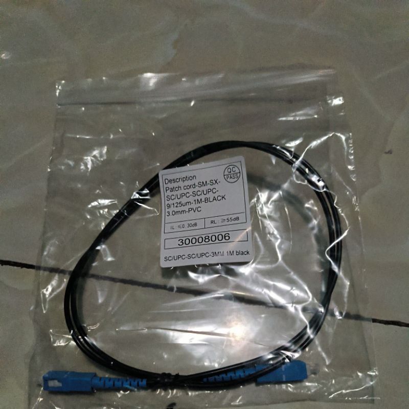 pathcord hitam 1M