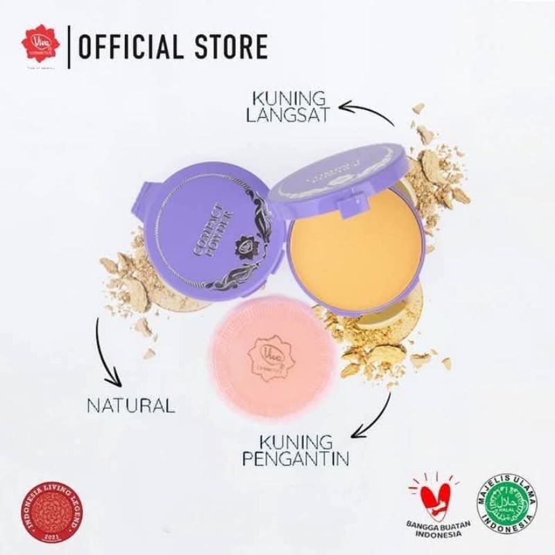 viva compact powder lilac 19gr