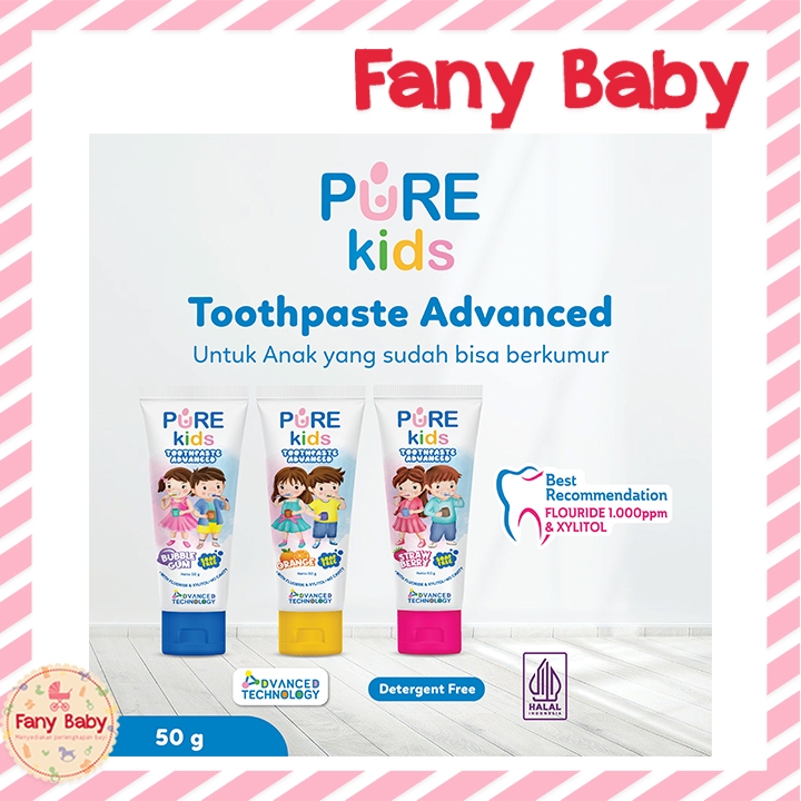 PURE KIDS TOOTHPASTE ADVANCED 50GR