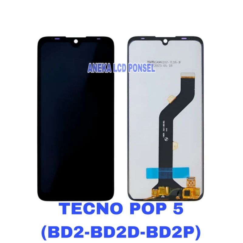 LCD+TOUCHSCREEN TECNO POP 5 (BD2-BD2D-BD2P) FULLSET