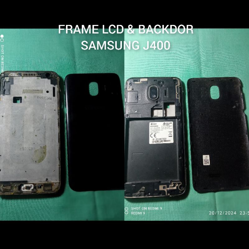 1 set frame lcd & backdor samsung j410