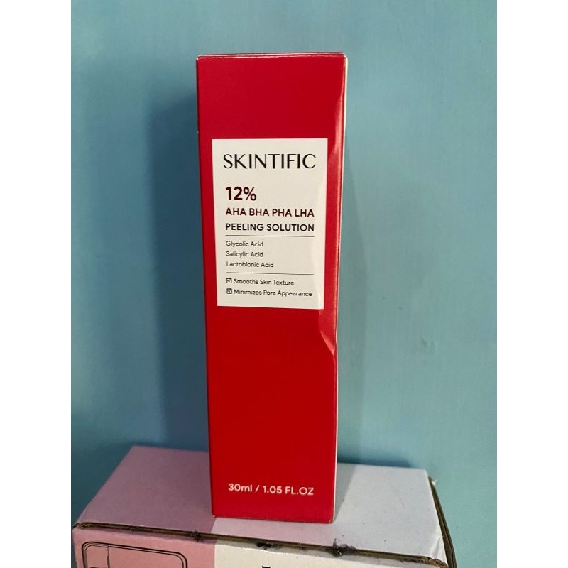 skintific peeling solution aha bha pha lha