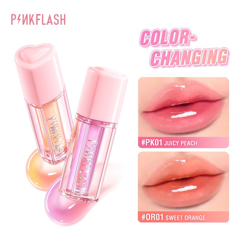 ❣️Tiara❣️PINKFLASH Hydrating Plumpy Color Changing Lip Tint