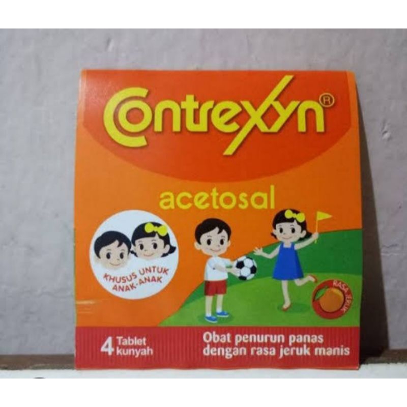 Contrexyn Acetosal Tablet 4 Kunyah