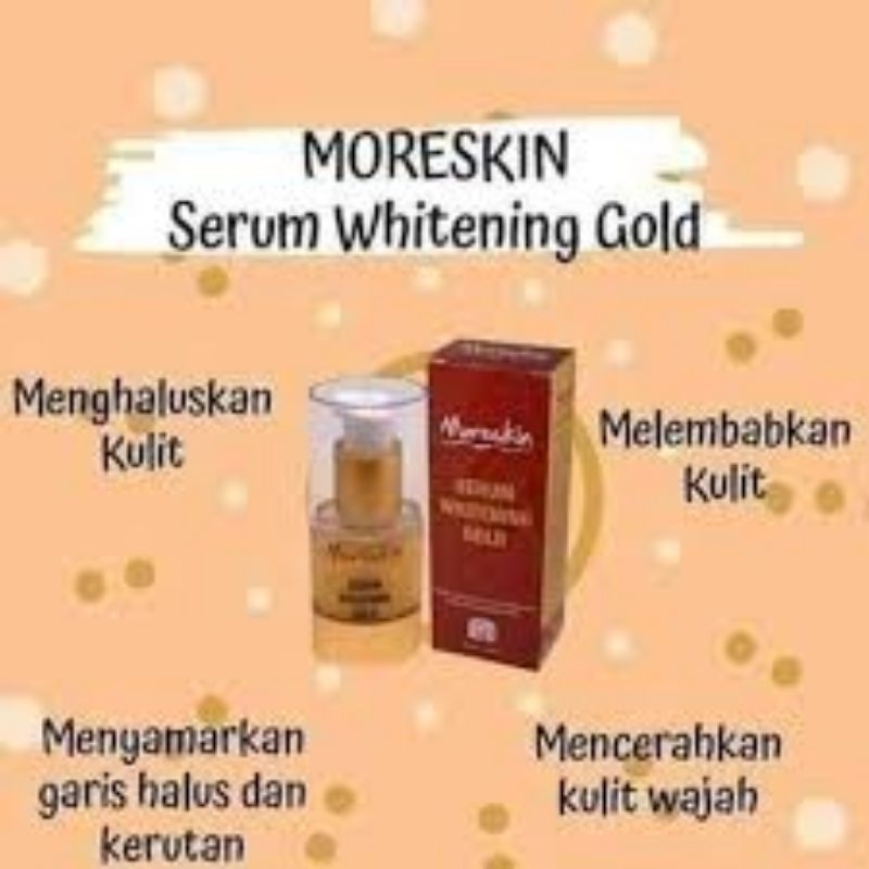 moreskin serum whitening gold