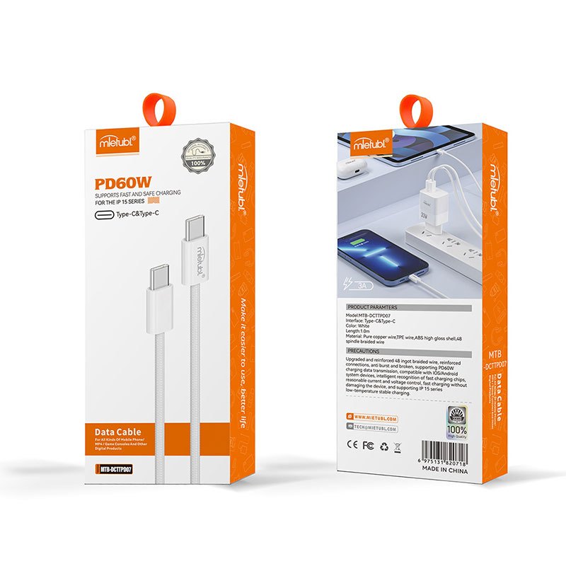 Kabel data/cable MTB-PD60W DATA CABLE mietubl exclusively for IPHONE 15