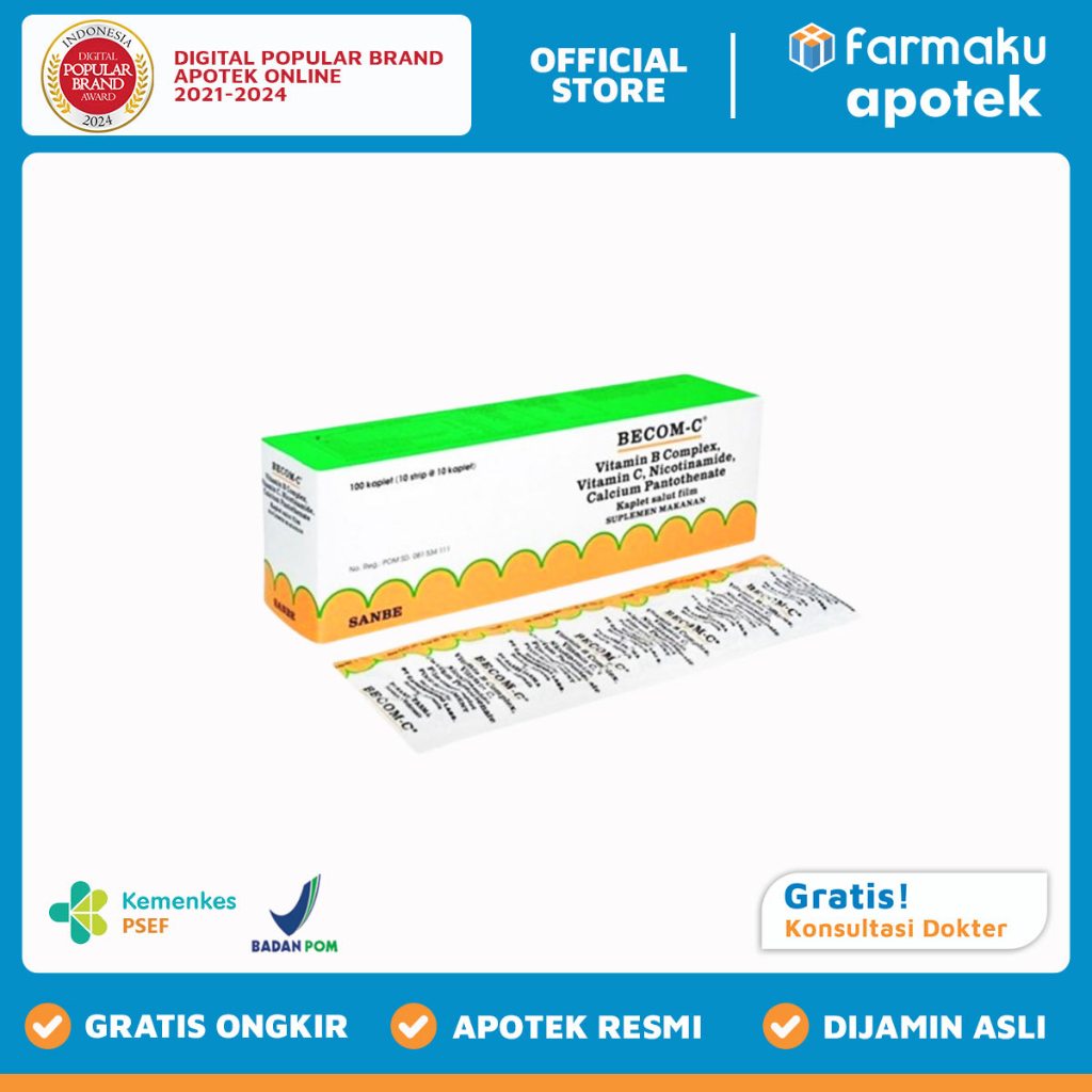 Becom-C Strip 10 Tablet - BYM