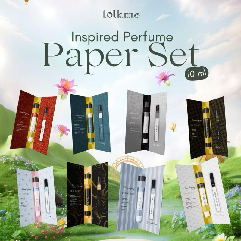 TALKME PAPER SET EDP 10ml