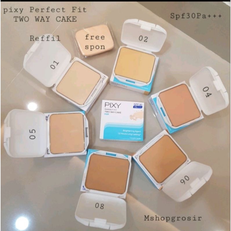 bedak Pixy padat