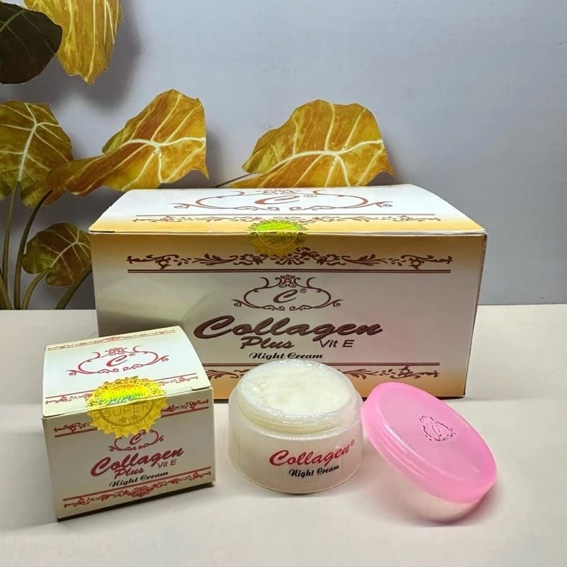 12pcs cream collqgen malam gold