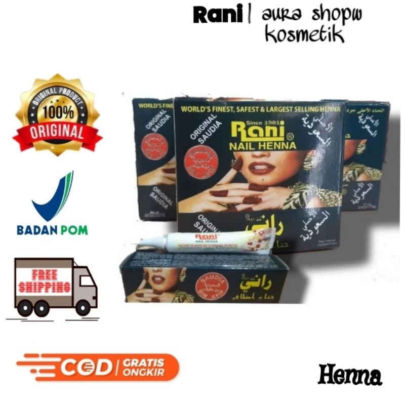 (COD) PACAR KUKU RANI NAIL HENNA