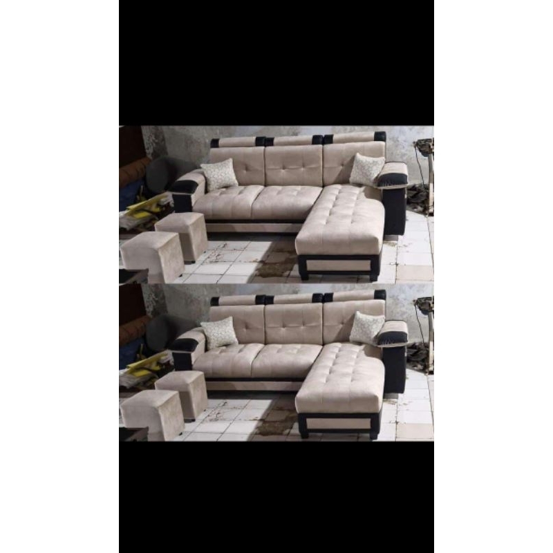sofa L slonjor sofa santai