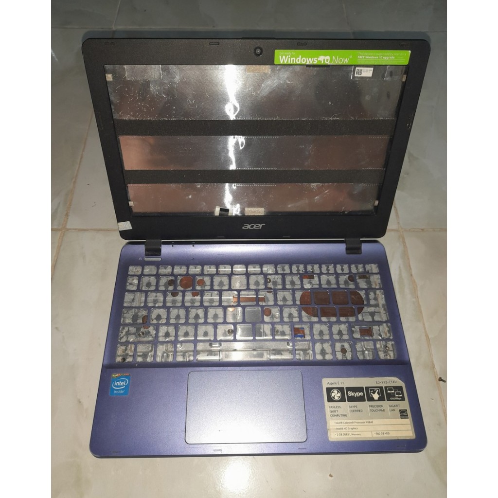 Casing Laptop Acer Aspire E3-112 Full