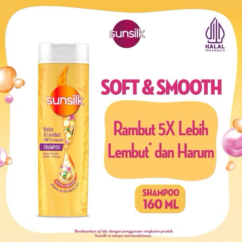 SunSilk Halus & Lembut Soft Smooth Shampoo