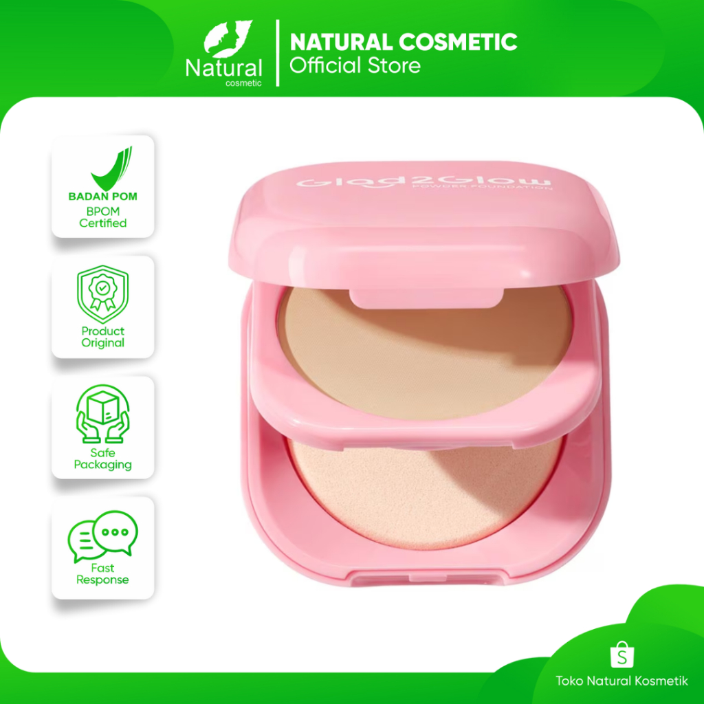 Glad2Glow Perfect Blurring Powder Foundation