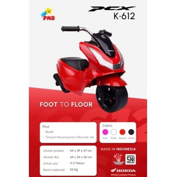 motor mini keseimbangan,pcx k613