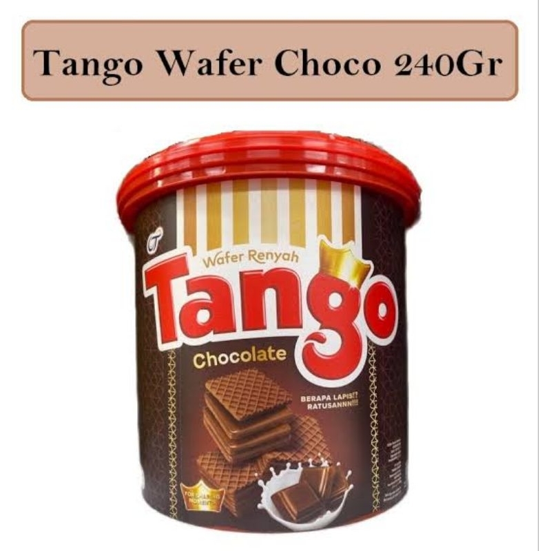 Tango Wafer Choco Jar 240gr