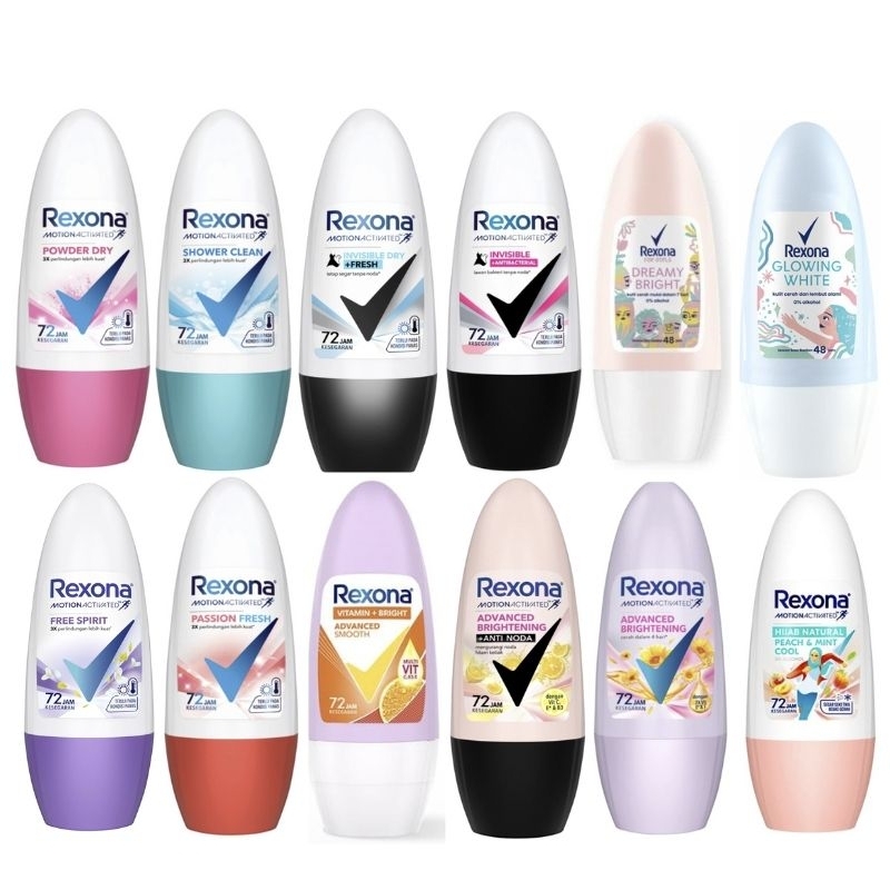 Rexona Deodorant Roll On Motion Activated All Variant 45ml