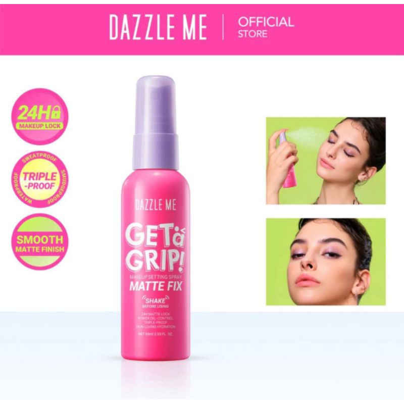 Dazzle Me Get A Grid Make Up Setting Spray Matte