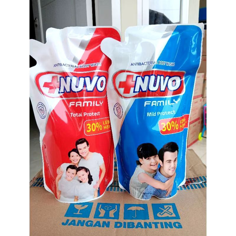 Sabun Mandi Nuvo 825ml