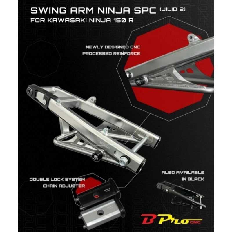 SWING ARM NINJA SPC JILID2 BPRO RR/R/SS