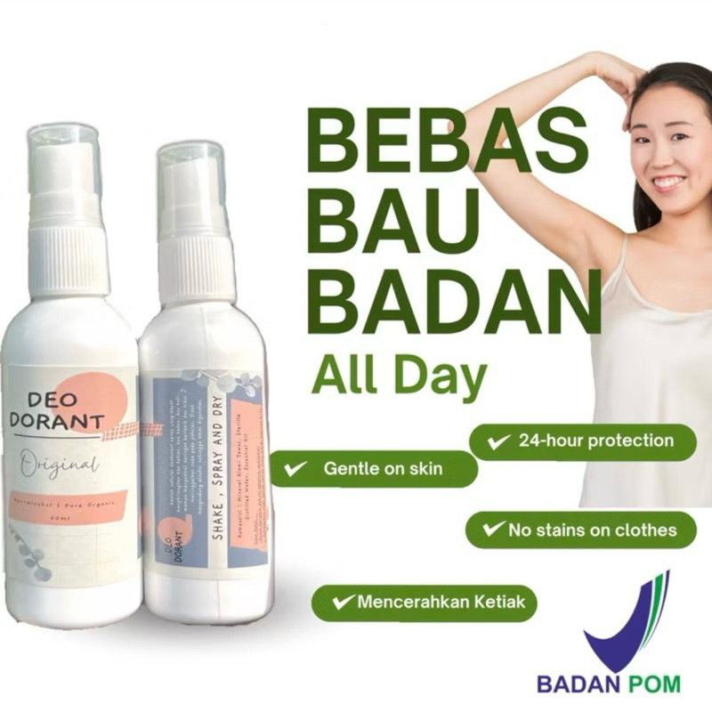 beautee - DEODORANT SPRAY TAWAS ORIGINAL 60ml