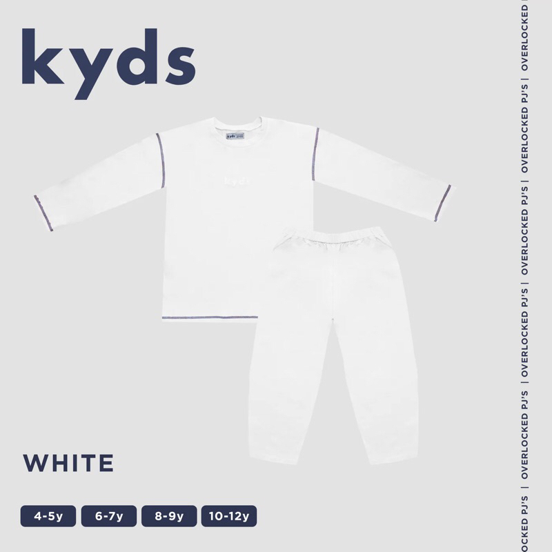 KYDS Overlocked PJ’S size 6-7Y