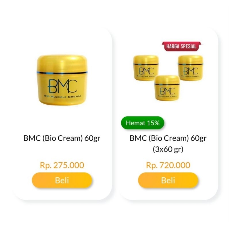 BMC biomulticream