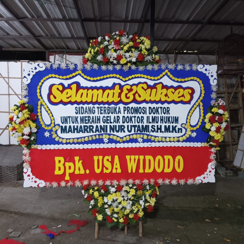 bunga papan selamat & sukses