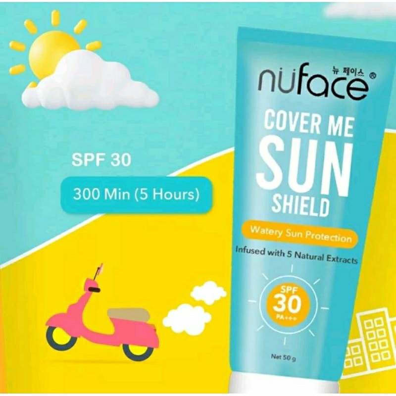 Nuface Cover Me Sun Shield Sunscreen
